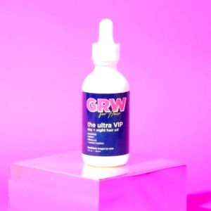 NIB - GRW FOR HAIR - The Ultra VIP Day + Night Hair Oil - 2 fl oz - NEW
